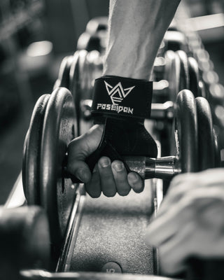 Wrist Straps de piel Poseidon – Máximo agarre para entrenar más fuerte