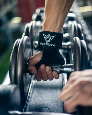 Wrist Straps de piel Poseidon – Máximo agarre para entrenar más fuerte
