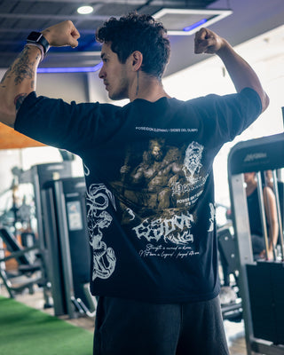 Playera Oversize Hércules Poseidon