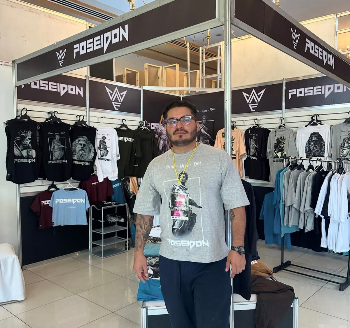Fundadores de Poseidon Clothing en The Fit Weekend